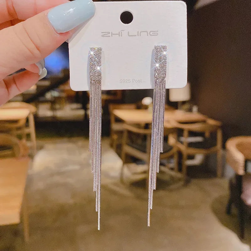 Fashion Gold Color Pearl Irregular for Women Korean Design Rhinestone Round Geometric Earring Trendy Party Girls Gifts Jewelry